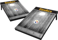 Pittsburgh Steelers Grey Wood Tailgate Toss