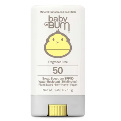 Sun Bum Baby Bum SPF 50 Face Stick