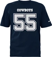 Nike Men's Dallas Cowboys Leighton Vander Esch #55 Pride Navy T-Shirt