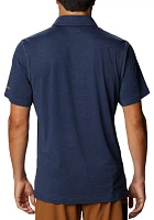 Columbia Men's Notre Dame Fighting Irish Navy Tech Trail Performance Polo