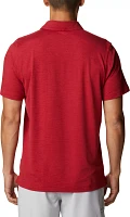 Columbia Men's Arkansas Razorbacks Cardinal Tech Trail Polo