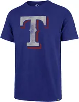 ‘47 Men's Texas Rangers Blue Scrum T-Shirt