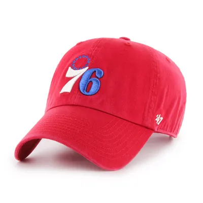 ‘47 Men's Philadelphia 76ers Red Adjustable Hat