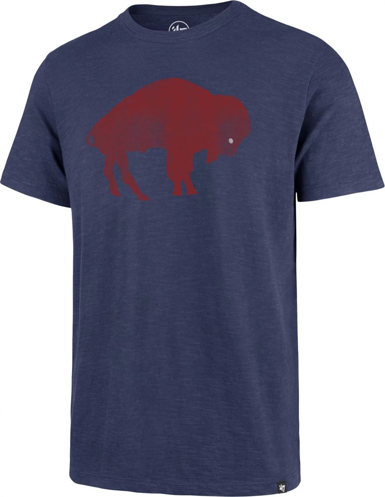 ‘47 Men's Buffalo Bills Scrum Logo Legacy Royal T-Shirt