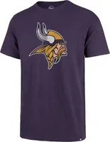 47 Men's Minnesota Vikings Scrum Logo Grape T-Shirt