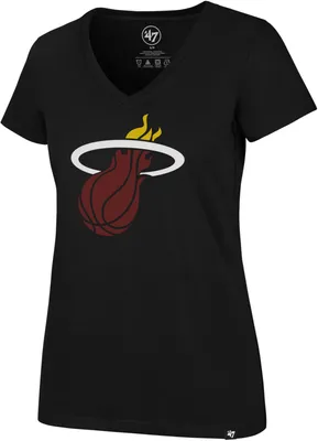 ‘47 Women's Miami Heat V-Neck T-Shirt