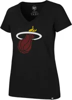 ‘47 Women's Miami Heat V-Neck T-Shirt