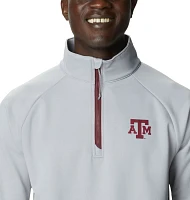 Columbia Men's Texas A&M Aggies Grey PFG Terminal Tackle Quarter-Zip Pullover Shirt