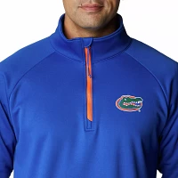 Columbia Men's Florida Gators Blue  CLG Terminal Tackle™ Fleece 1/4 Zip