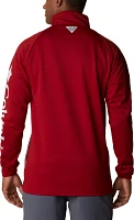 Columbia Men's Alabama Crimson Tide PFG Terminal Tackle Quarter-Zip Pullover Shirt