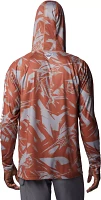 Columbia Men's Texas Longhorns Burnt Orange Terminal Tackle Long Sleeve Hooded T-Shirt