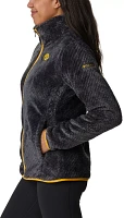 Columbia Women's Iowa Hawkeyes Black Fire Side Sherpa Full-Zip Jacket