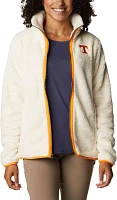 Columbia Women's Tennessee Volunteers White Fire Side Sherpa Full-Zip Jacket