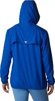 Columbia Women's Florida Gators Blue PFG Tamiami Quarter-Snap Long Sleeve Hooded Shirt