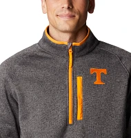 Columbia Men's Tennessee Volunteers Grey Canyon Point Half-Zip Pullover Fleece Jacket