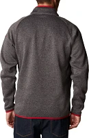 Columbia Men's Ohio State Buckeyes Grey Canyon Point Half-Zip Pullover Fleece Jacket