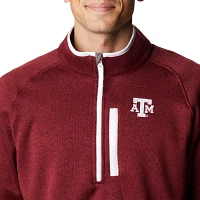 Columbia Men's Texas A&M Aggies Maroon Canyon Point 1/2 Zip Pullover Fleece Jacket