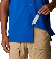 Columbia Men's Florida Gators Blue Slack Tide Button-Down Shirt