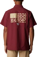 Columbia Men's Florida State Seminoles Garnet Slack Tide Button-Down Shirt