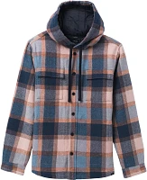 prAna Men's Asgard Hooded Flannel Shirt