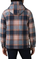 prAna Men's Asgard Hooded Flannel Shirt