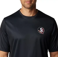 Columbia Men's Florida State Seminoles Black Terminal Tackle Shirt