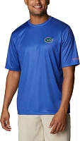 Columbia Men's Florida Gators Blue Terminal Tackle Shirt