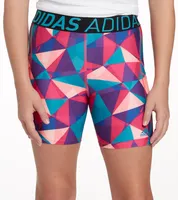 adidas Girls' Destiny Printed Softball Sliding Shorts