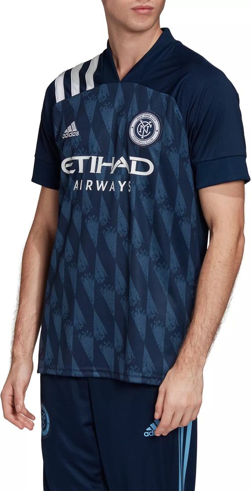 Adidas Toddlers New York City FC Primary Replica Jersey - Blue