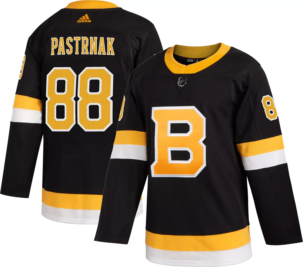 adidas Men's Boston Bruins David Pastrnak #88 Authentic Pro Alternate Jersey