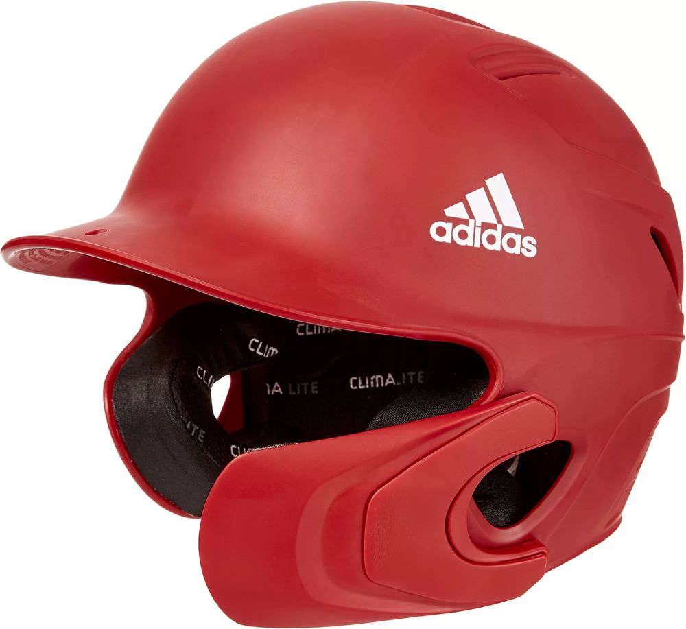 adidas Junior Captain Baseball Batting Helmet w/ Jaw Guard