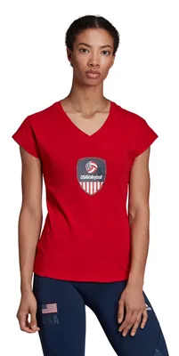 Adidas Women's USA Volleyball T-Shirt