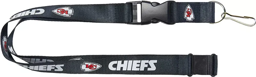 Aminco Kansas City Chiefs Black Lanyard