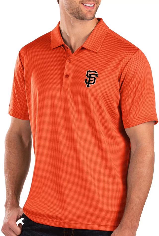 Antigua Apparel / Men's Houston Astros Orange Balance Polo