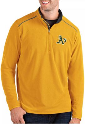 Antigua Men's Houston Astros White Tribute 1/4 Zip Pullover