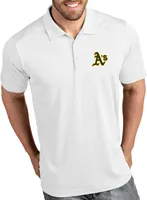 Antigua Men's Oakland Athletics Tribute Performance Polo