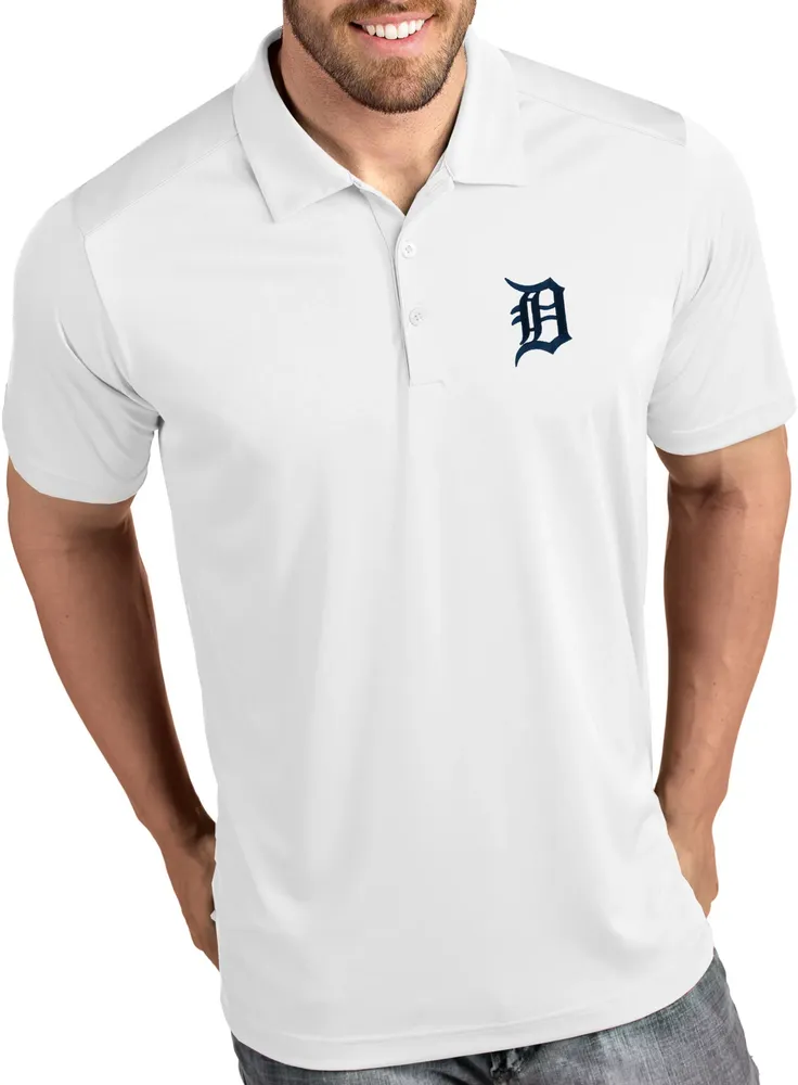 Antigua Men's Detroit Tigers Tribute Performance Polo