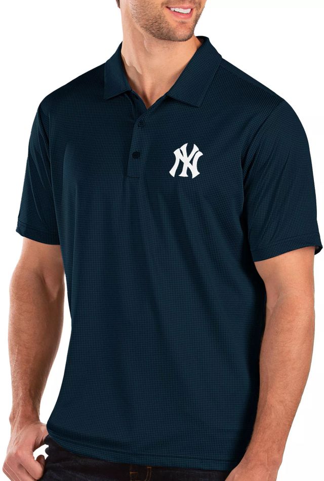 New York Yankees Levelwear Insignia Pulse Raglan Polo - Navy