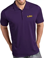 Antigua Men's LSU Tigers Purple Tribute Performance Polo