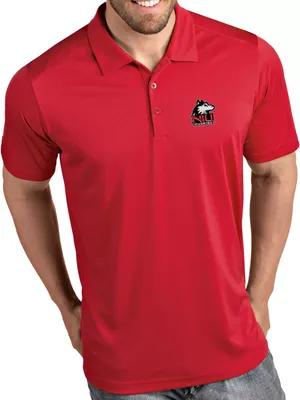 Antigua Men's Northern Illinois Huskies Cardinal Tribute Performance Polo