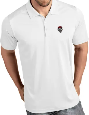 Antigua Men's New Mexico Lobos Tribute Performance Polo