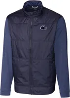 Cutter & Buck Men's Penn State Nittany Lions Blue Stealth Full-Zip Jacket