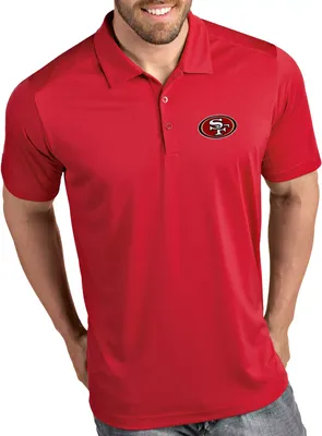 Antigua Men's San Francisco 49ers Tribute Red Polo