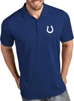 Antigua Men's Indianapolis Colts Tribute Royal Polo