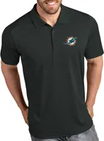 Antigua Men's Miami Dolphins Tribute Grey Polo