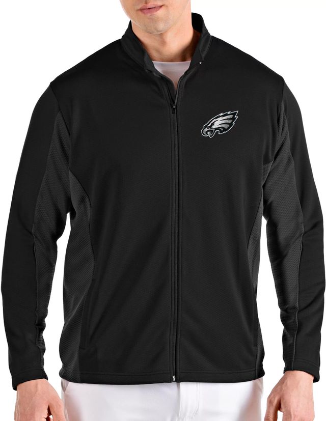 Men's Nike Black Philadelphia Eagles Team Sideline Full-Zip