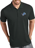 Antigua Men's Detroit Lions Tribute Grey Polo