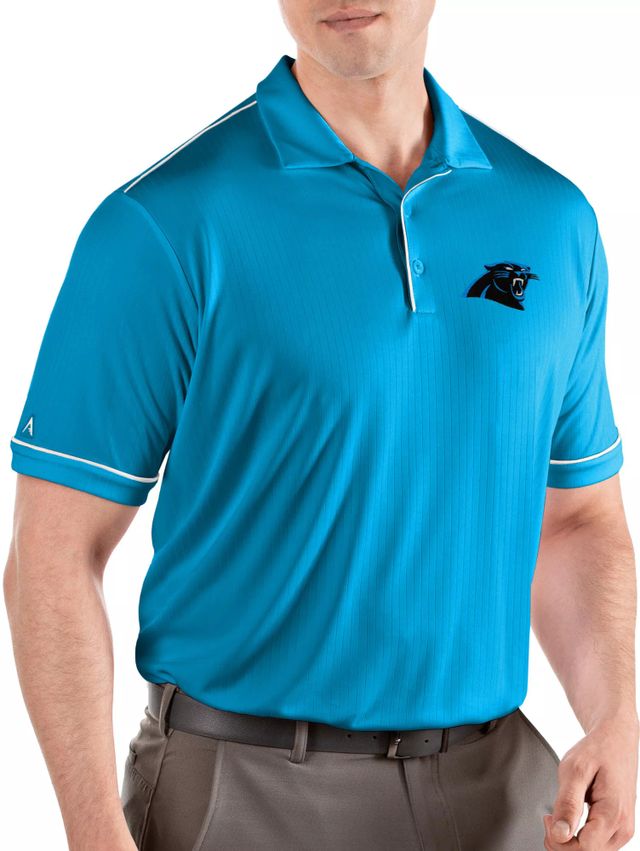 Dick's Sporting Goods Antigua Men's Carolina Panthers Legacy Pique White  Polo