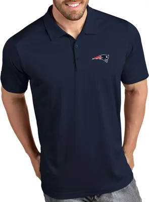 Antigua Men's New England Patriots Tribute Navy Polo