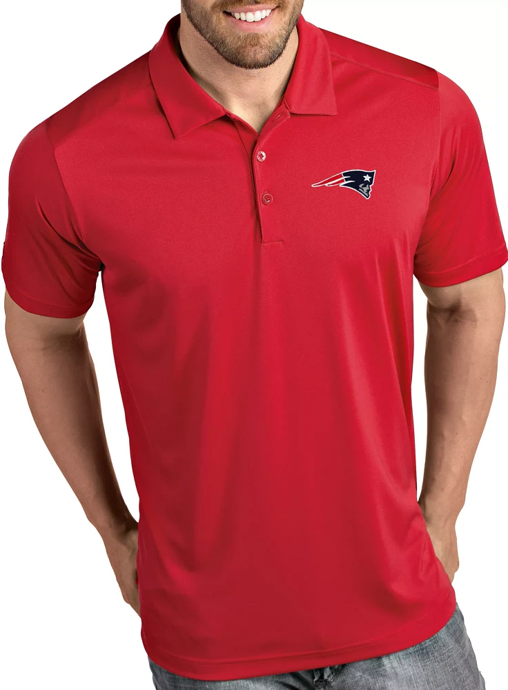 Antigua Men's New England Patriots Tribute Polo